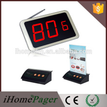 Wireless three keys transmitter KTV calling system