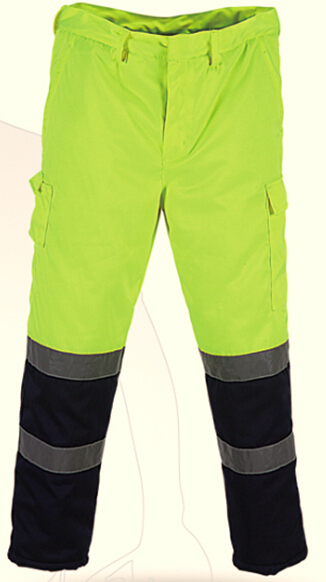 Waterproof man pants reflective safety pants