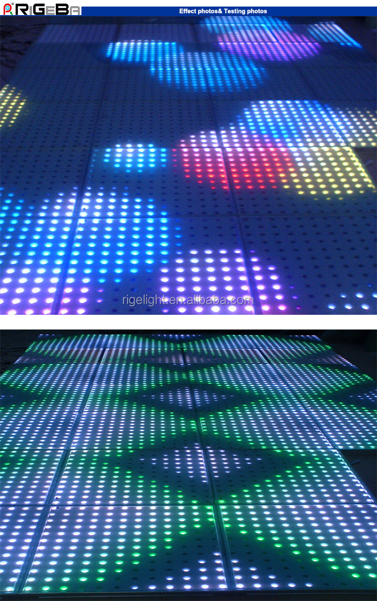 50*50cm hot sale interactive led dance floor panels