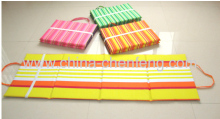 Folding Sponge Inserted Beach Mats?