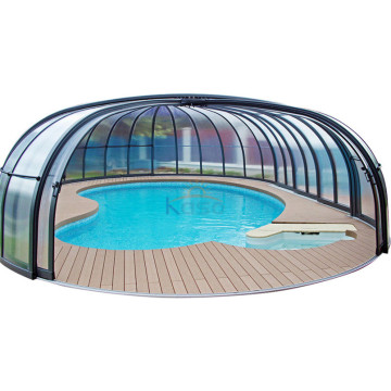 Swimming Cover Roller Foam Telescopic Pool Enclosure