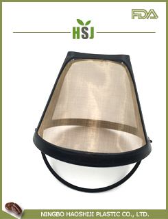 4 Cone Shape replacement Permanent Coffee Filter