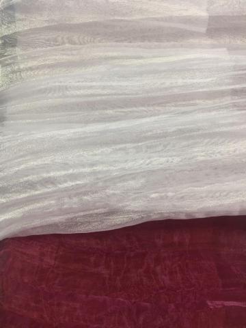 100% Polyester Organdy Pleat