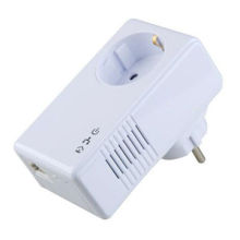 200Mbps Powerline Passthrough Adapter, PLC Mode, Homeplug AV StandardNew