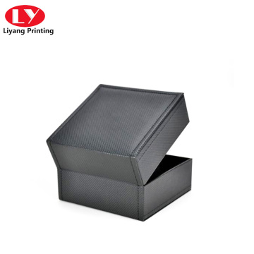 Color customized watch packaging box with PU
