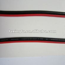 black and red speaker wire