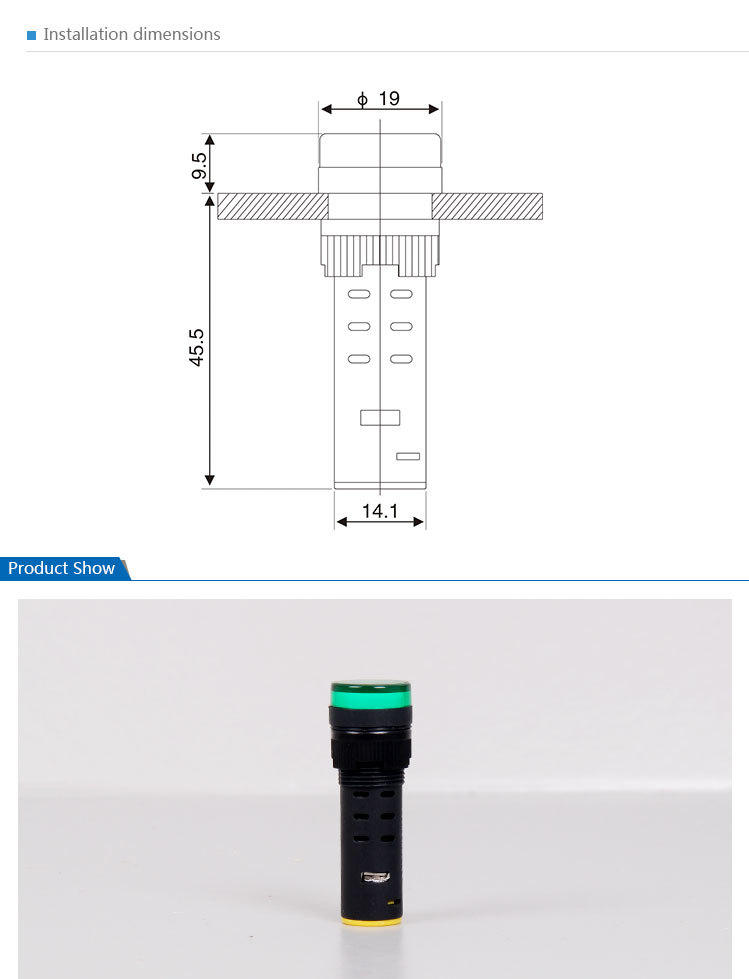 Saipwell/Saip Red And Green Indicator Light,Indicator Light Price