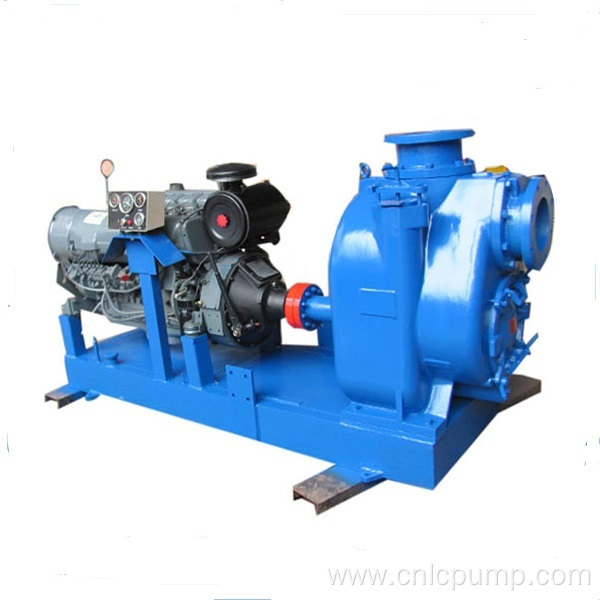 Self Priming diesel engine centrifugal Sewage Pump