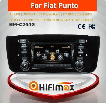 Hifimax car dvd gps navigation system FOR Fiat Punto/ car radio for fiat punto / fiat punto car multimedia gps
