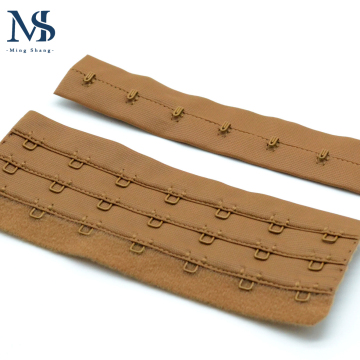 Mingshang Women's 3x7 Corset Hook and Eye Elastic Bra Strap Extension