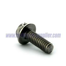 A2/304 Stainless steel hex flange slotted machine bolt