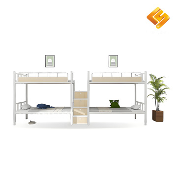 The staff have bunk beds