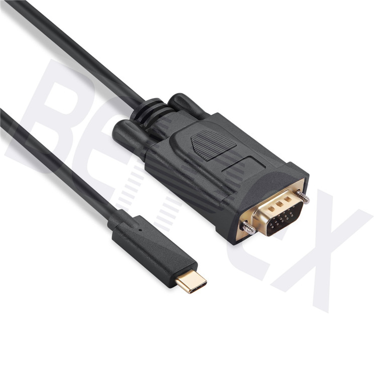 Factory Direct Thunderbolt 3 USB 3.1 Type C To VGA Cable for iMac