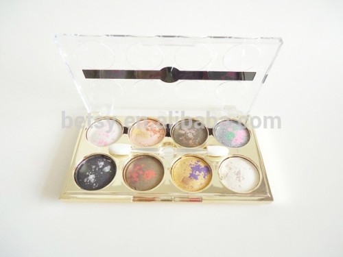 makeup multi colored eyeshadow palette/special design and pressing eyeshadow