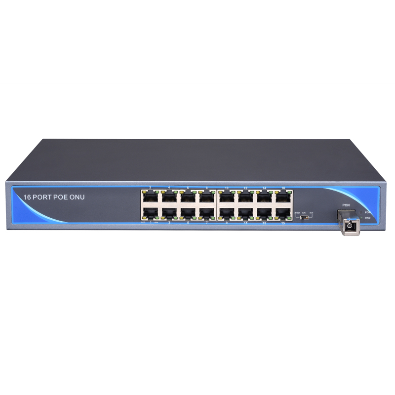 16ports Poe Onu Switch Network Gigabit