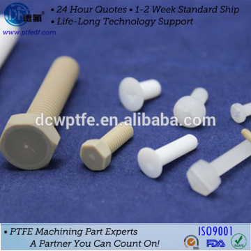 Factory manufacturer teflon screw