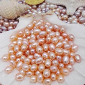 6-7mm Natural Freshwater Cultured Pearl Beads