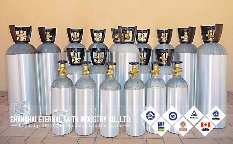 Export To Brazil High Quality Edible Co2 Gas Cylinder For Drinking