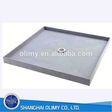 Olimy hot sell fiberglass solid surface shower tray