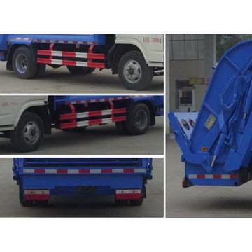 Dongfeng 6CBM Compressive Garbage Truck Price