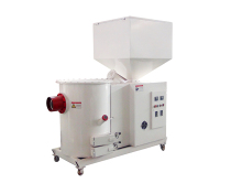 rice husk pellet burning machine