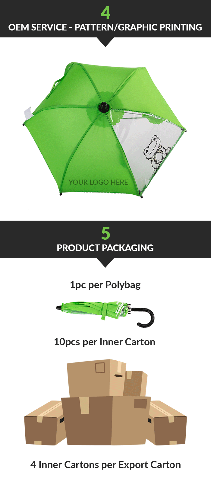 Parapluie D'Affichage Imprimé Amazon Printed Display Umbrella Amazon