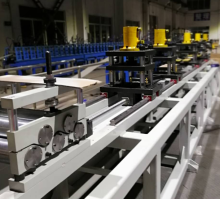 Elevator small door sleeve profile forming machine