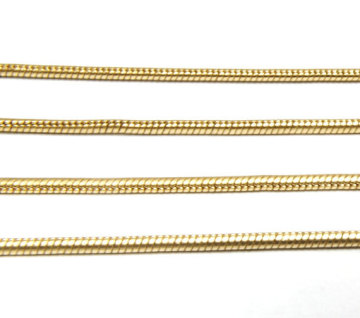 Brass Snake chains ,round snake chains,