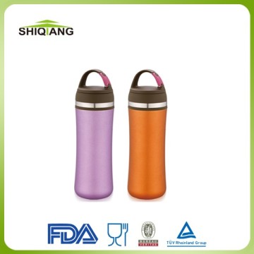 350ml stainless steel vacuum sport bottles with hook BL-8060-A