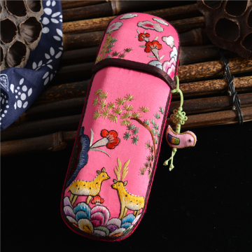 Hand Embroidery Brocade Box