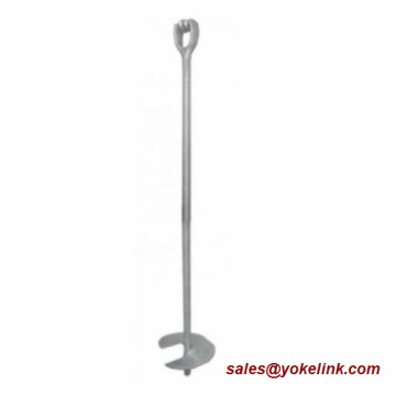 1-1/4"X66" NO-WRENCH SCREW ANCHOR WITH 10" HELIX