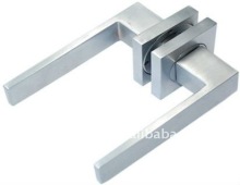 Solid brass door handle