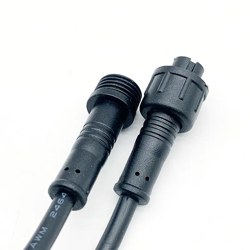 M12 Waterproof Connector 3pin IP67 Assembly Cable