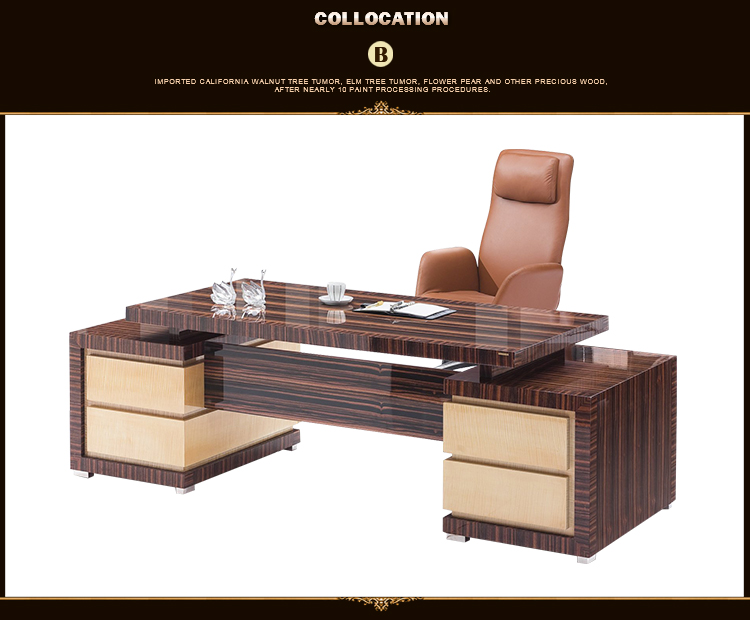 MALANG 0988 Cheap price OEM/ODM boss modern director office table design