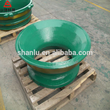 cone crusher parts high mangnese steel cones mantle