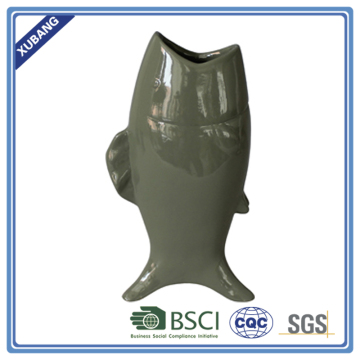 poly resin Fish vase