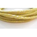 Yellow White Cable Cotton Shielding Sleeve