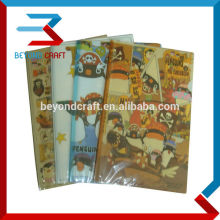 A4 PP clear plastic report file cover sliding bar files
