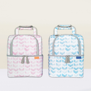 Hiker Travel Lunch Bag Insulated Cooler Tote Bag