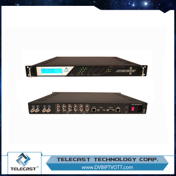 Support PSI/SI Editing & Inserting multi-channels dvb-c qam modulator