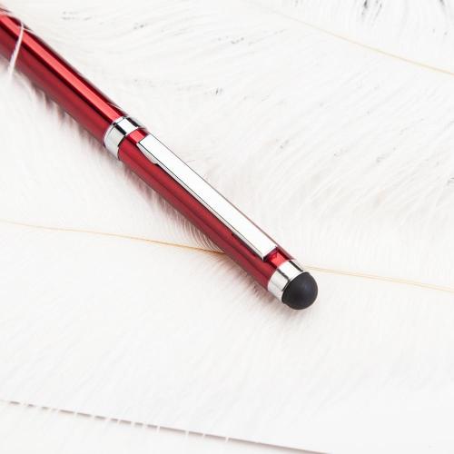 Bolígrafo de tinta negra con lápiz óptico
