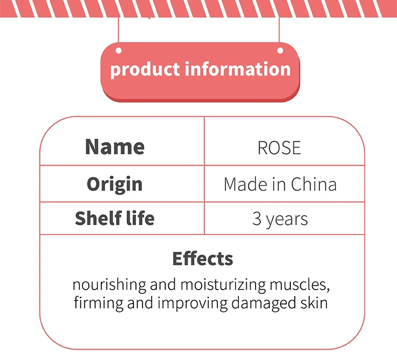 OEM Private Label Natural Rosehip Oil Hair Oil Moisturize Anti-Aging Rose Essential Oil for Skin and Hair Care