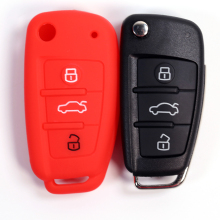 2019 3 button audi car key fob cover