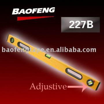 heavy duty aluminium spirit level vial