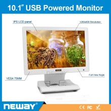 High resolution 10.1 inch IPS lcd screen touch lcd monitor with usb input