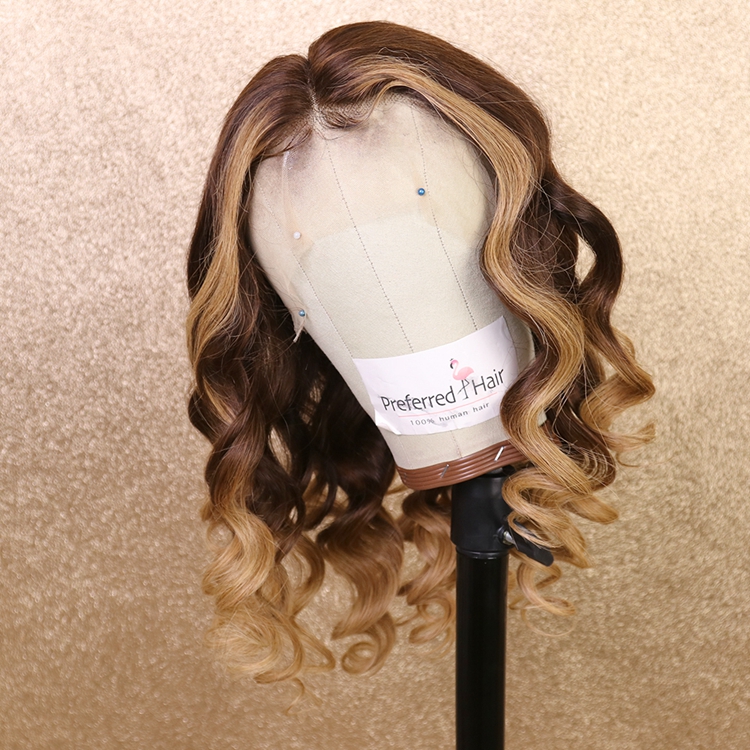 Short Curly Lace Wig Human Hair Bob Cut 13*4 4*4 Frontal Wigs With Baby Hair Virgin Brazilian Bob Curly Lace Front Wig