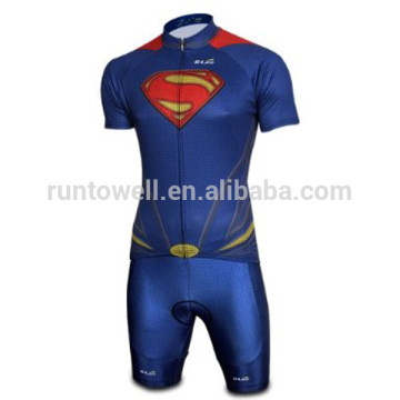 superman cycling jersey /cotton cycling jersey /coolmax cycling jersey