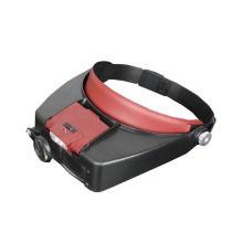 Hot Sale Jewelry Magnifying Lamp Magnifying Glass with Light Headset Magnifier