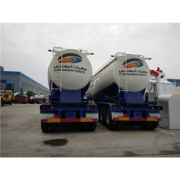 10000 gallon Rơ moóc chở hàng khô bằng khí nén ba trục