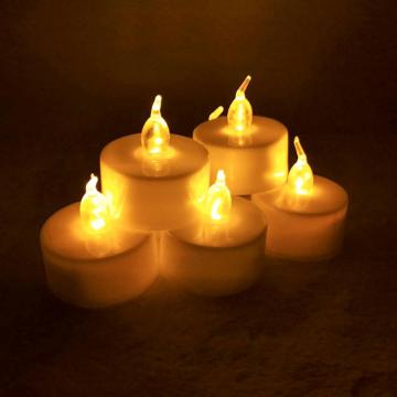 Battery flameless tea light candle led